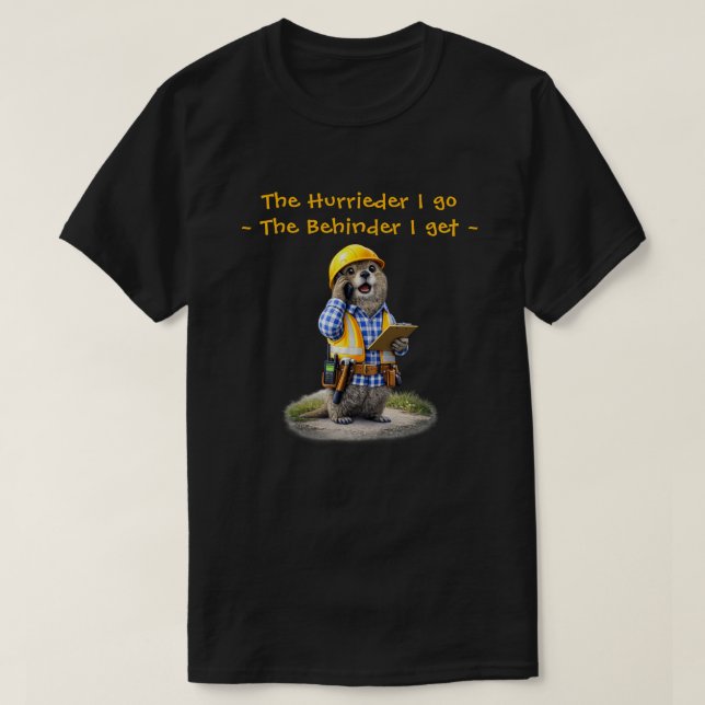 T-shirt "Hurrieder" (1) (Design devant)