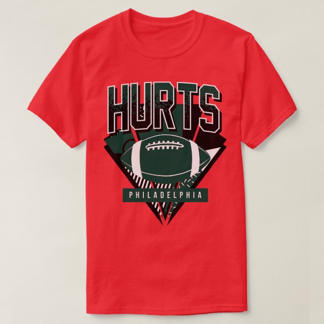 T-shirt Hurst Philadelphia Fottball Retro (Design devant)