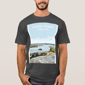 T-shirt Hurst Point Hampshire cadeau New Forest Travel
