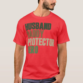 T-shirt Hus Daddy Protecteur Hero