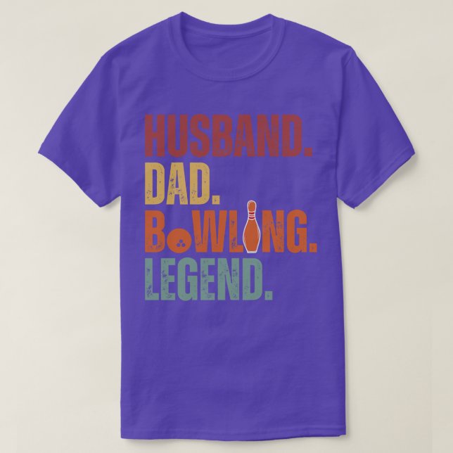 T-shirt Hus Papa Bowling12 (Design devant)
