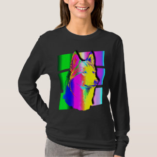 T-shirt Husky Art Animal