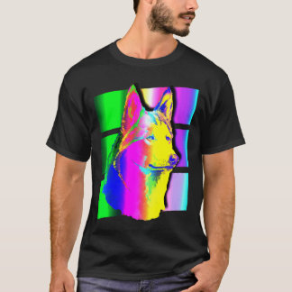 T-shirt Husky Art Animal