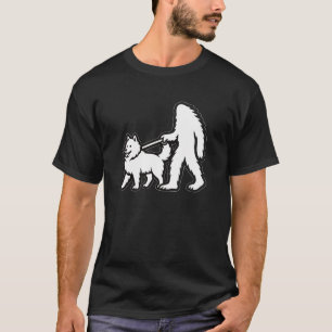 T-shirt Husky blanc ou Sammy