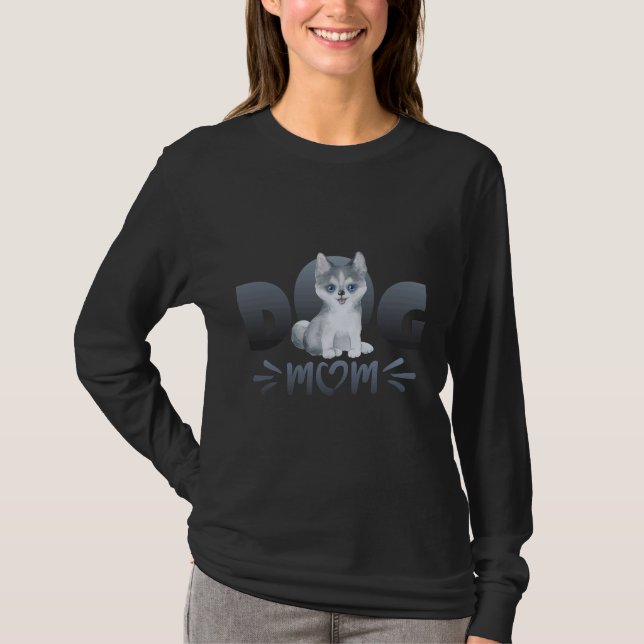 T-shirt Husky Chig Maman (Devant)