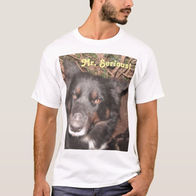 T-Shirt Husky Collie Cross (Devant)