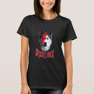 T-shirt Husky Glam Hommes Femmes Garçons Filles