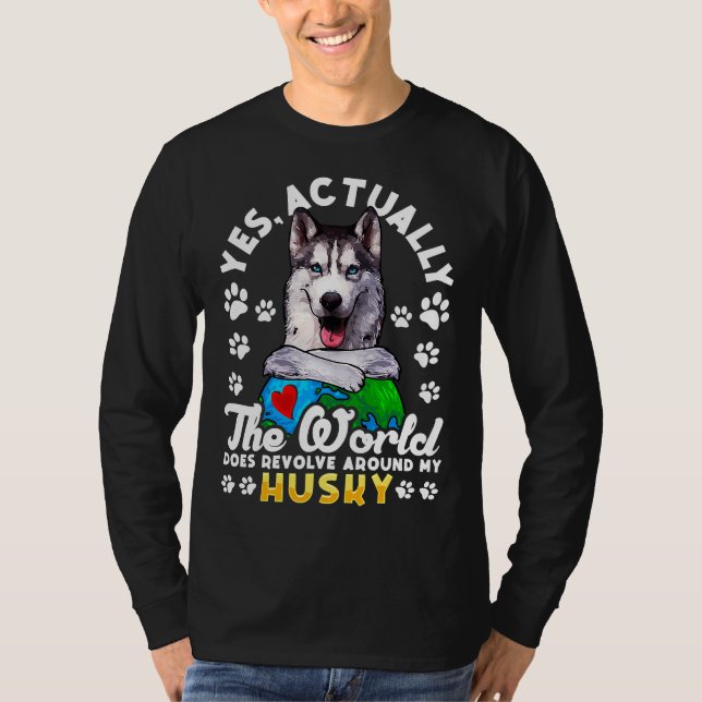 T-shirt Husky Husky Husky (Devant)