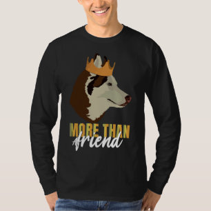 T-shirt Husky Husky Propriétaire Husky Husky Heartbea Sibe