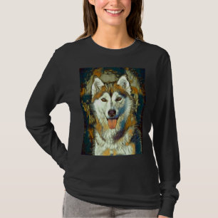T-shirt Husky Lover