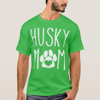T-shirt Husky Maman Amoureux des chiens pour la fête des m