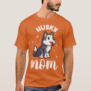 T-shirt Husky Maman Siberian Husky