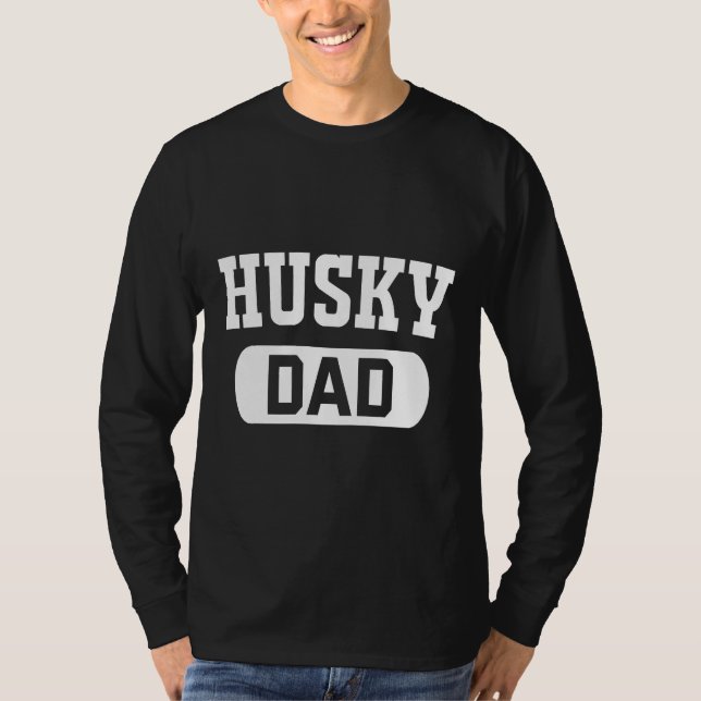 T-shirt Husky Papa (Devant)
