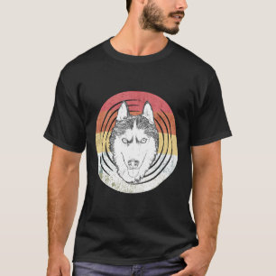 T-shirt Husky Propriétaire Cadeau Maman Amoureux des chien