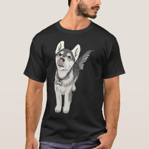 T-shirt Husky Pup