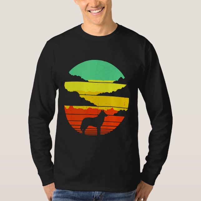 T-shirt Husky Sont Mon Esprit Animal (Devant)