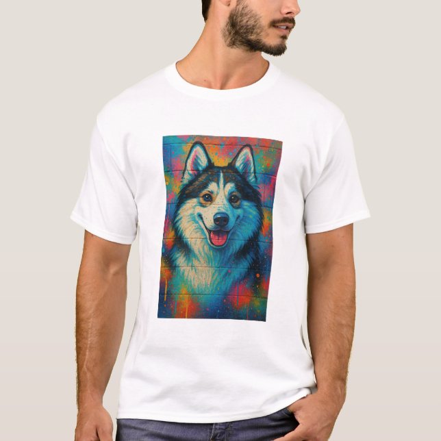 T-shirt Husky Spectrum (Devant)
