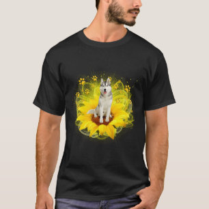 T-shirt Husky Sunshine