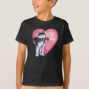 T-shirt Husky Valentine's Day