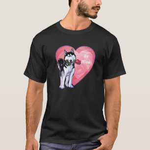 T-shirt Husky Valentine's Day