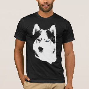 T-shirt Husky Wolf Husky Sled Dog Husky Shirts