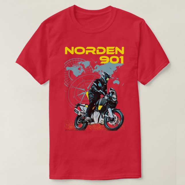 T-shirt Husqvarna Norden (Design devant)