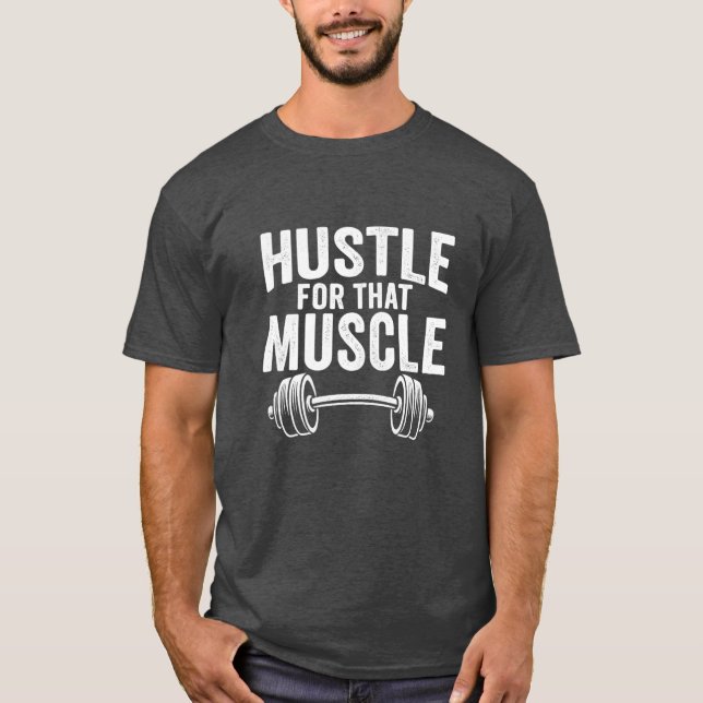 T-shirt Hustère pour ce cercle - Travail motivationnel mas (Devant)