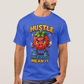 T-shirt Hustle Comme Vous Voulez Dire Chibi Strawberry Tee