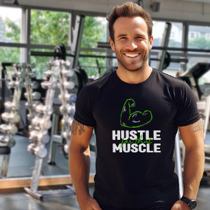 T-shirt Hustle pour ce Muscle, Salle de gym, Fitness