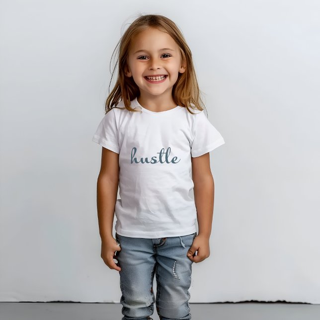 T-Shirt Hustle - Restez focalisé, Restez conduit (Créateur téléchargé)