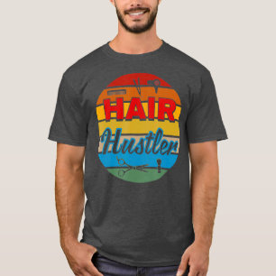 T-shirt Hustler cheveux Vintage coiffeuse mignonne cadeau