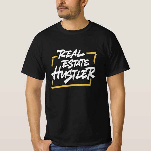T-shirt Hustler immobilier (Devant)