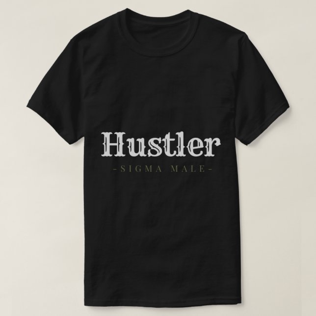 T-shirt Hustler Sigma Homme (Design devant)