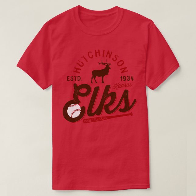 T-shirt Hutchinson Elks (Design devant)