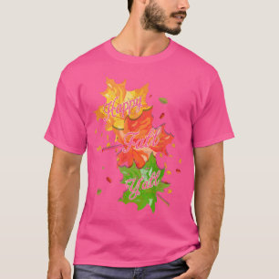 T-shirt Hy mignon automne heureux automne Yall automne Feu
