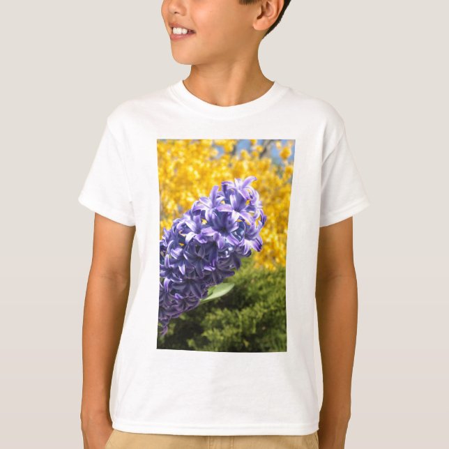 T-shirt Hyacinthe et Forsythie (Devant)