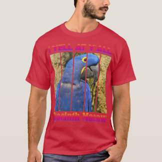 T-shirt hyacinthe macaw 1