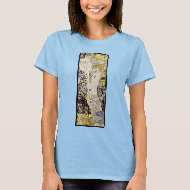 T-shirt Hydra (dit Séraphins d'eau I) de Gustav Klimt (Devant)