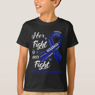 T-shirt Hydrocéphalie Conscience Son combat est notre comb