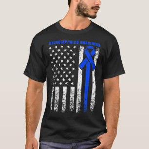 T-shirt Hydrocéphalie Survivant Thérapie Guerrier de sensi