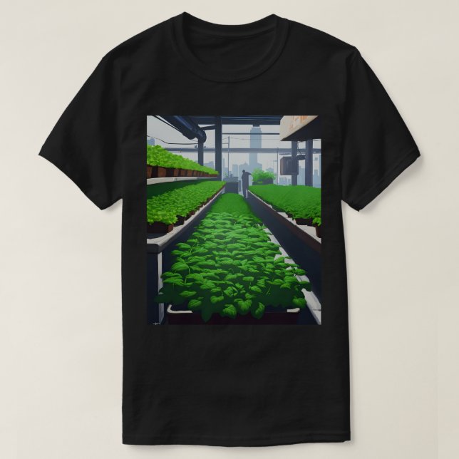 T-shirt Hydroponie  (Design devant)