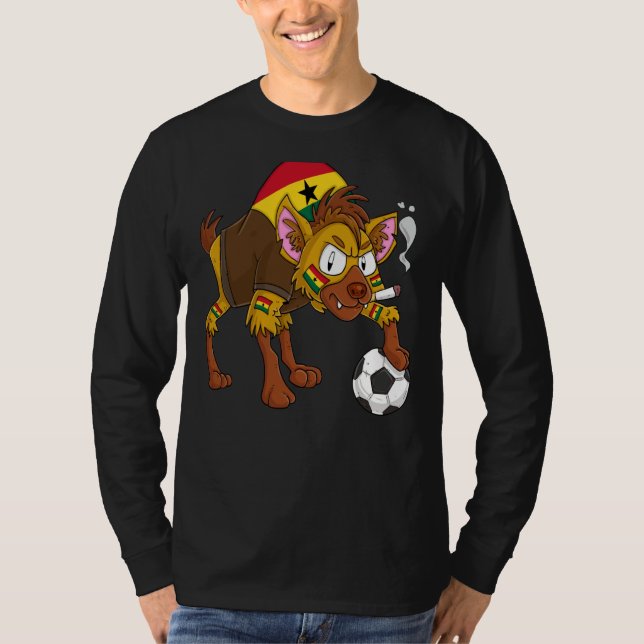 T-shirt Hyena Fan Ghana (Devant)