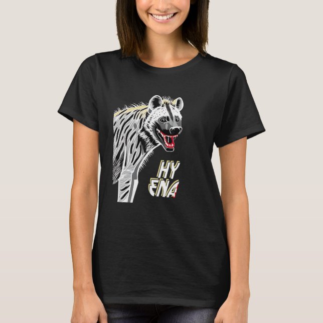 T-shirt Hyena Spotted Hyaena (Devant)