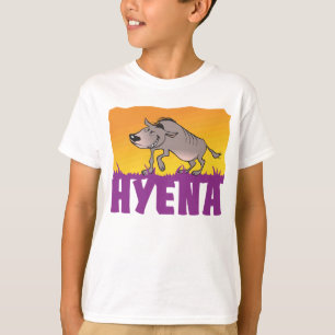 T-shirt Hyène amicale d'enfant
