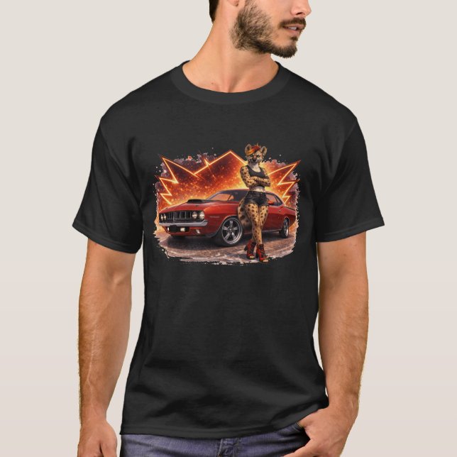 T-shirt Hyène de la rue Inferno (Devant)