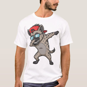 T-shirt Hyène qui fait le Dab drôle mignon danse Dab