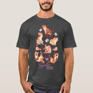 T-shirt hyène tachetée