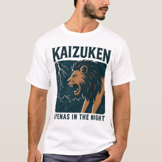 T-shirt Hyènes Kaizuken dans la Nuit