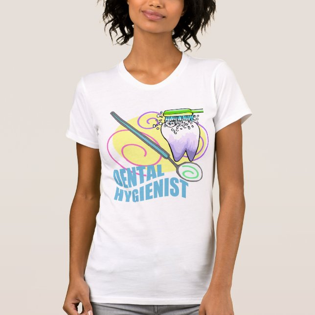 T-shirt Hygiéniste dentaire (Devant)
