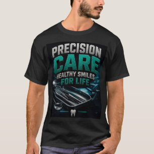 T-shirt 🦷 Hygiéniste Dentaire Citation Sourire Sain 🦷